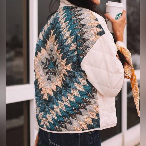 Z Supply Maya Quilted Panel Jacket - Picture 1 of 6